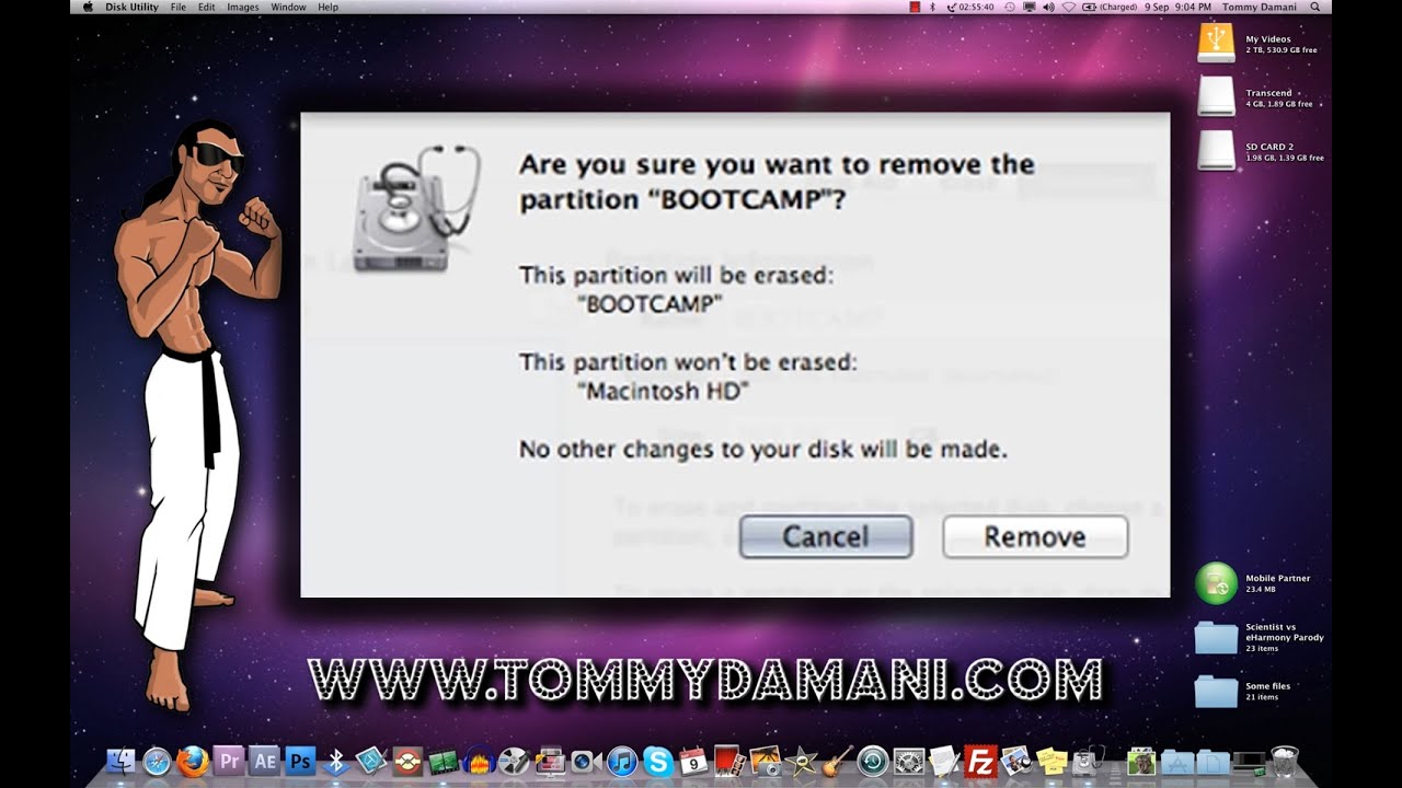 Delete Windows Download Mac Bootcamp